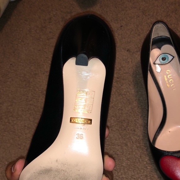 Gucci Molina Heart Heels - Picture 2 of 3